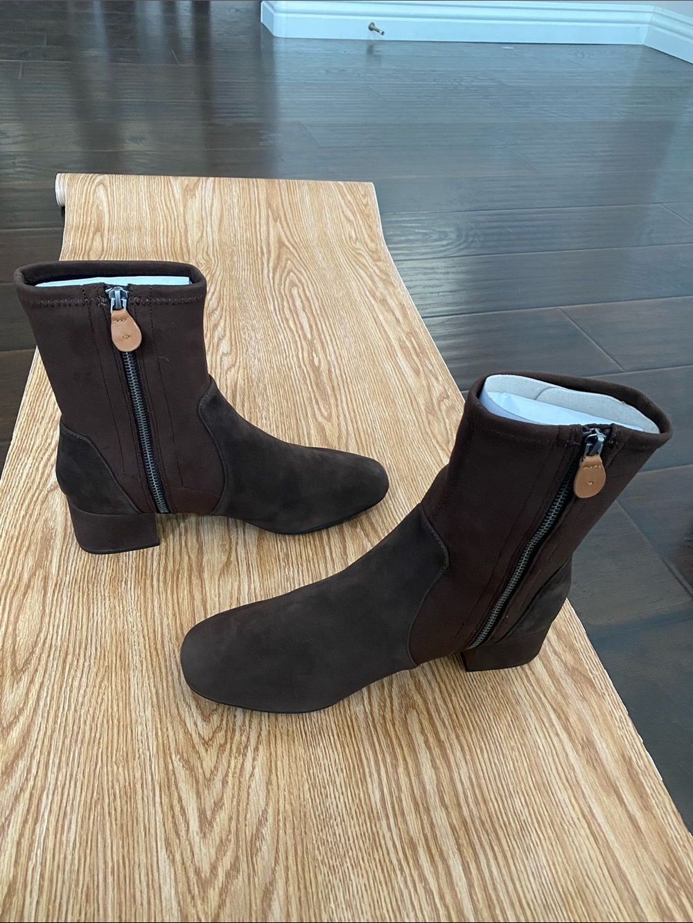 New with box gentle Souls by Kenneth Cole dark brown  boots women’s size 9 - Picture 2 of 7